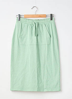 Fustă midi verde MANGO femeie