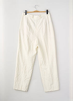 Pantalon drept alb MANGO femeie
