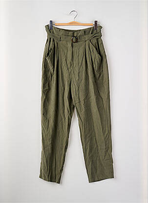 Pantalon 7/8 verde NAF NAF femme