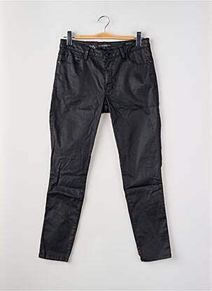 Pantalon drept negru GUESS femme