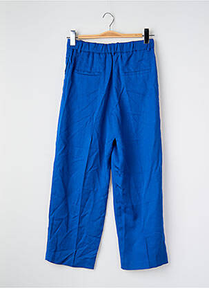 Pantalon drept albastru MANGO femeie
