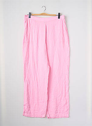 Pantalon larg roz VERO MODA femeie