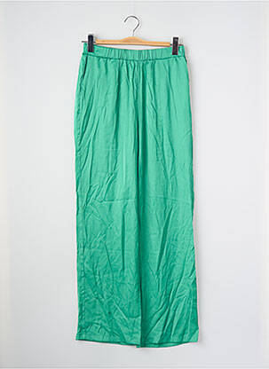 Pantalon larg verde VERO MODA femeie