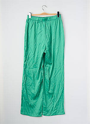 Pantalon larg verde VERO MODA femeie