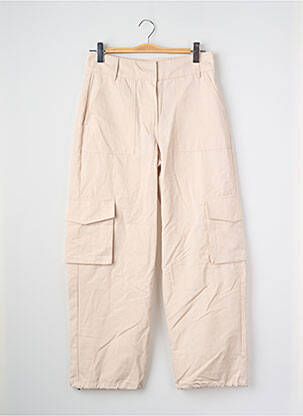 Pantalon cargo bej SOMETHING NEW femme