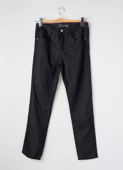 Pantalon slim negru ZABAIONE femme