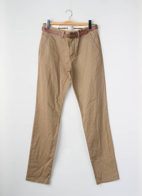 Pantalon chino bej JACK & JONES homme