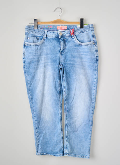 Pantalon 7/8 albastru STREET ONE femme