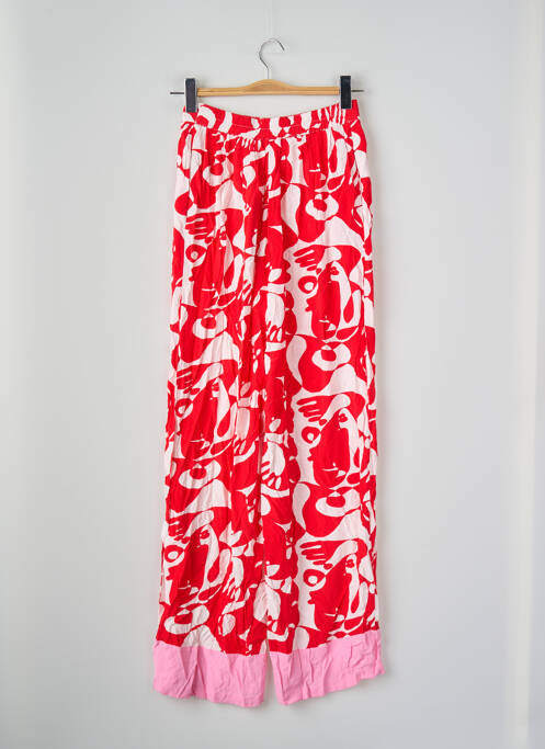 Pantalon larg roșu VILA femme