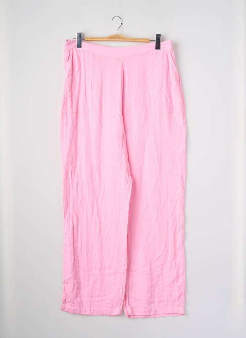 Pantalon larg roz VERO MODA femme