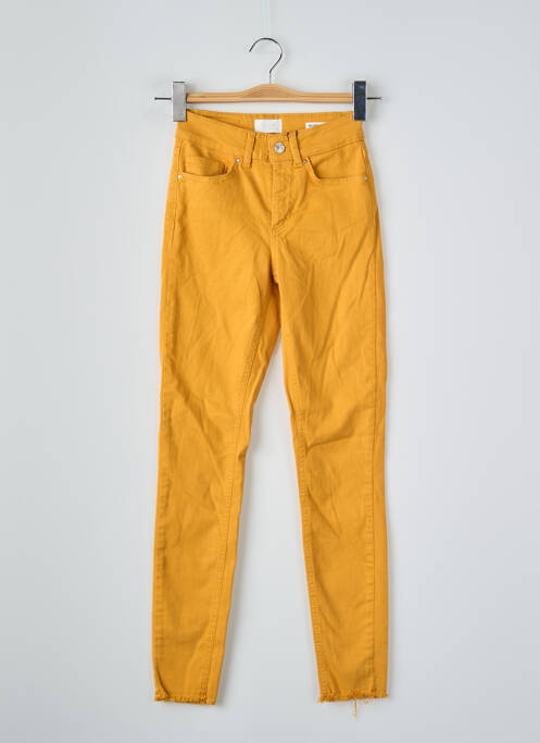 Blugi cu croială slim galben ONLY femme