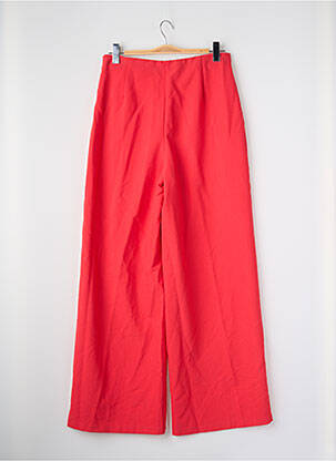 Pantalon larg roșu ASTRID BLACK LABEL femeie