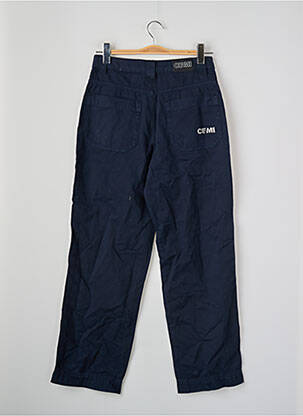 Pantalon drept albastru CEMI femeie