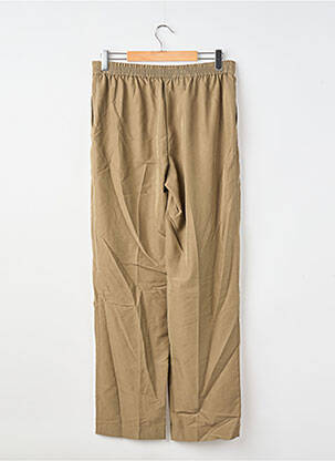 Pantalon larg verde MANGO femeie