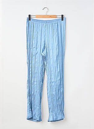 Pantalon drept albastru MANGO femeie