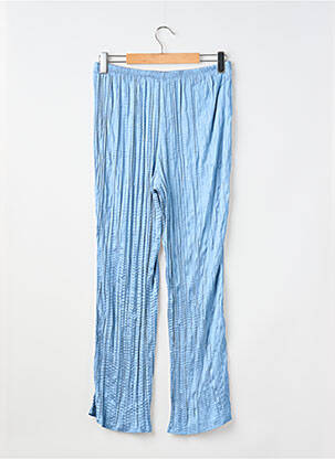 Pantalon drept albastru MANGO femeie