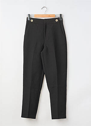 Pantalon drept negru MANGO femeie