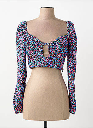 Top albastru TALLY WEIJL femeie