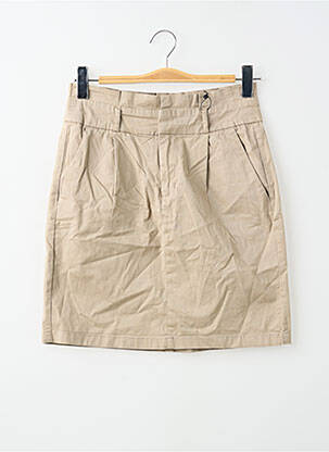 Fustă scurtă bej VERO MODA femeie