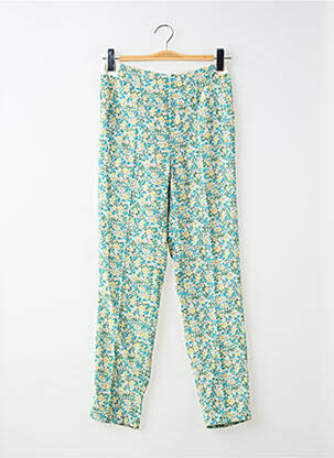 Pantalon drept albastru LE TEMPS DES CERISES femeie