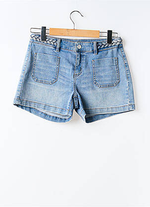 Șort albastru MORGAN femme