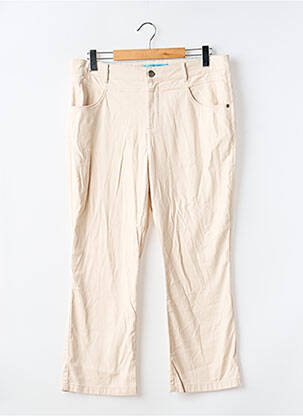 Pantalon slim bej STREET ONE femeie