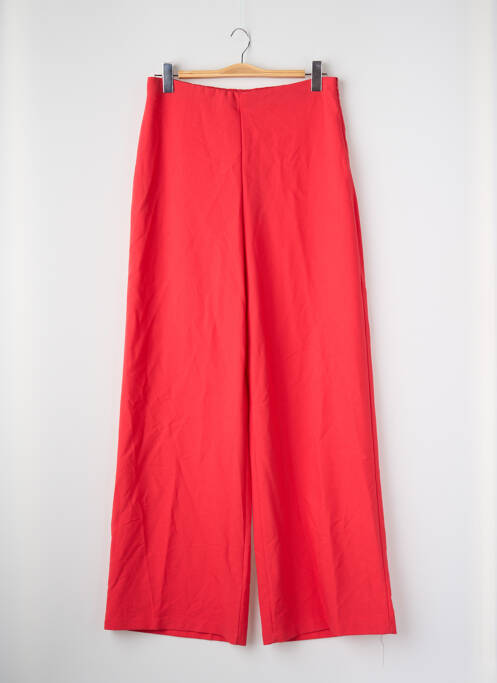 Pantalon larg roșu ASTRID BLACK LABEL femme