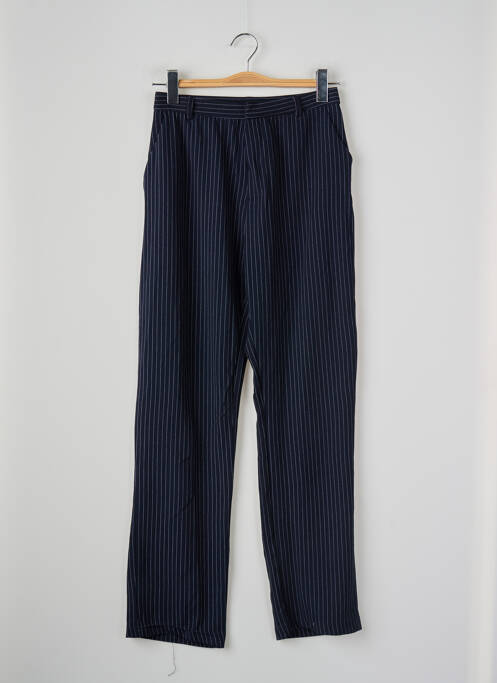 Pantalon drept albastru JACQUELINE DE YONG femme
