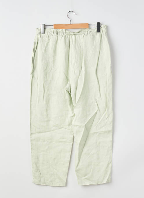 Pantalon drept verde MANGO femeie