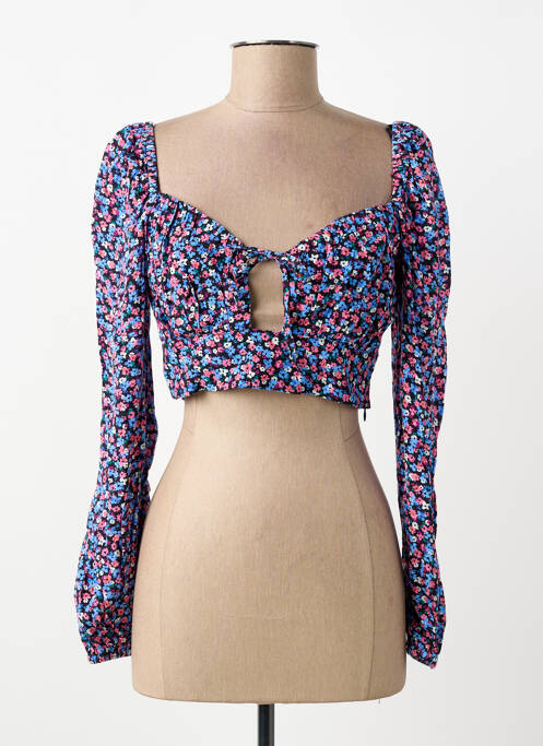 Top albastru TALLY WEIJL femeie