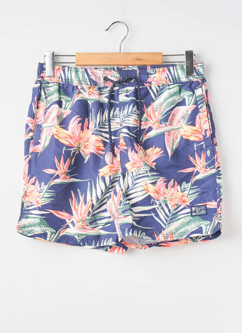 Șort de baie albastru SUPERDRY homme