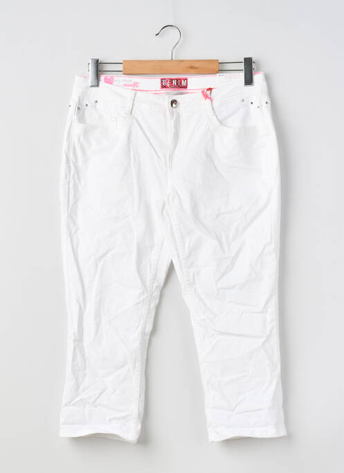 Pantalon trei sferturi alb STREET ONE femme