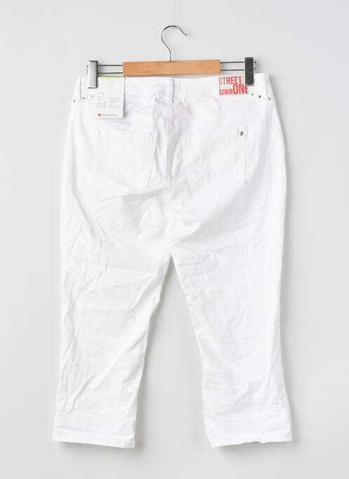 Pantalon trei sferturi alb STREET ONE femme