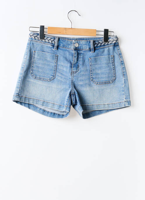 Șort albastru MORGAN femme