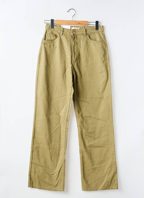 Pantalon evazat verde ONLY femme