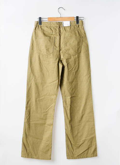Pantalon evazat verde ONLY femme