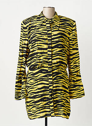 Rochie midi galben MANGO femeie