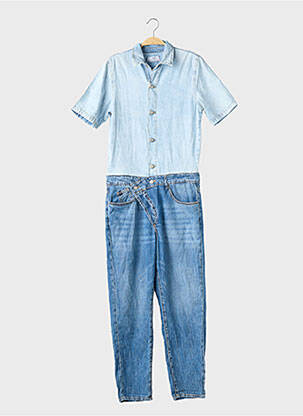 Salopetă-pantalon albastru LE TEMPS DES CERISES femme