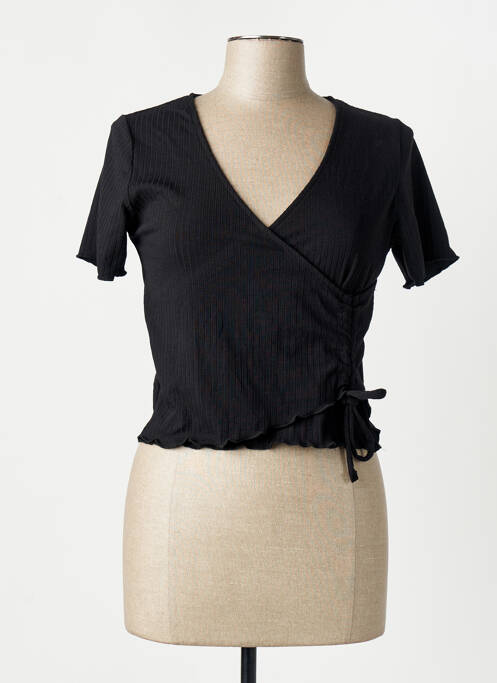 Tricou negru HAILYS femme