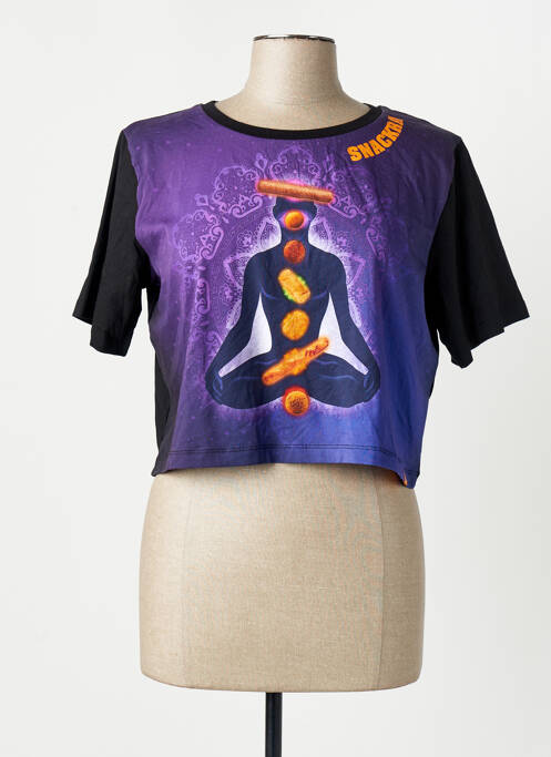 Tricou negru MORA femme