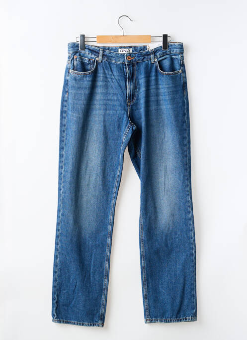 Blugi cu croială dreaptă albastru ONLY femme