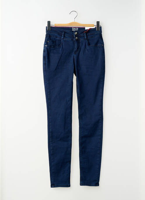 Blugi cu croială slim albastru STREET ONE femme