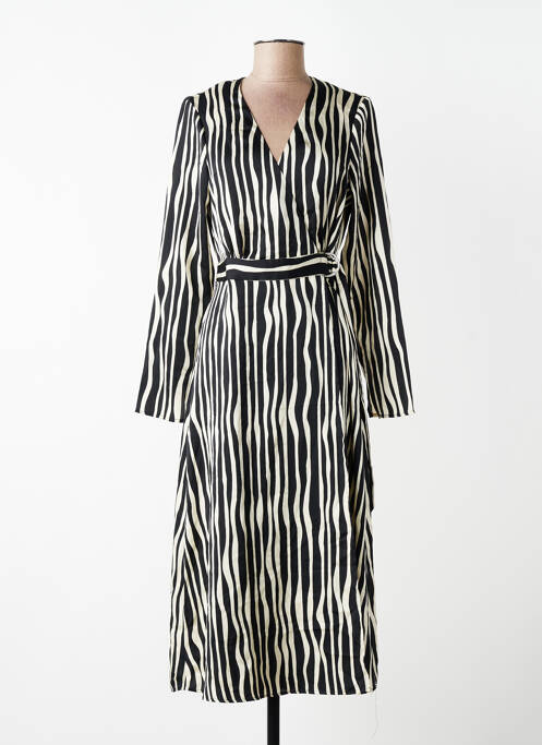 Rochie lungă negru MANGO femme