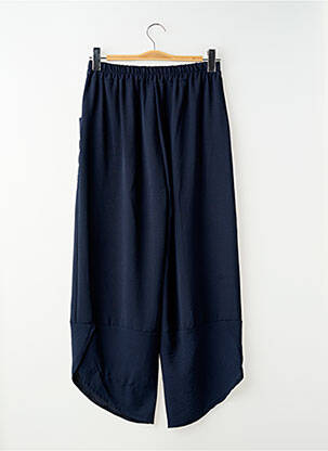 Pantalon larg albastru TERRA DI SIENA femeie