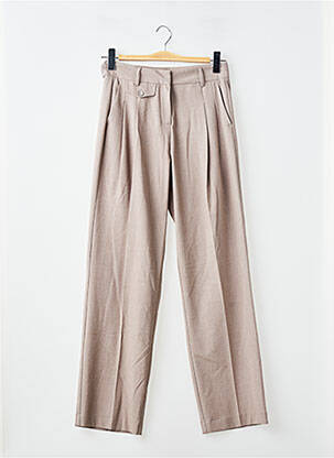 Pantalon drept auriu ONLY femme
