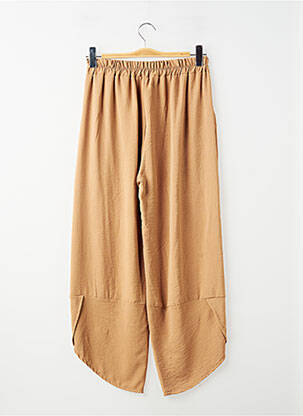 Pantalon larg maro TERRA DI SIENA femeie