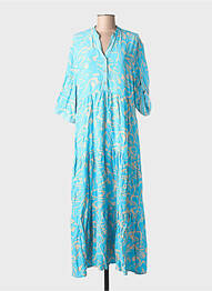 Rochie lungă albastru MORE & MORE femme