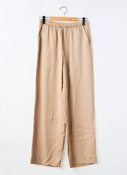 Pantalon larg bej VERO MODA femme