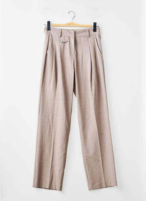 Pantalon drept auriu ONLY femme