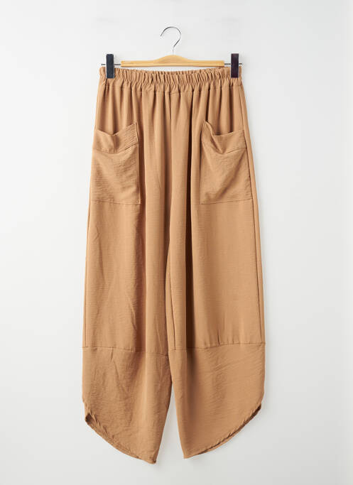 Pantalon larg maro TERRA DI SIENA femme